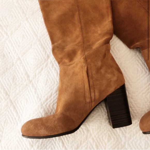EUC Sam Edelman Size 6 Victoria Slouch Boot Camel - Picture 2 of 5